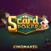 5 Card Poker fan-hand cover art